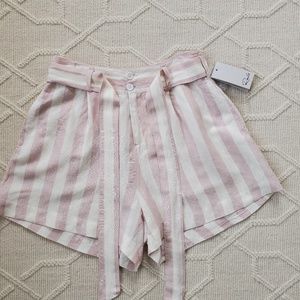 Rails Pink Striped Shorts w/ tags